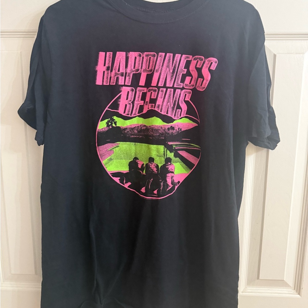 Black Happiness Begins Graphic T-Shirt